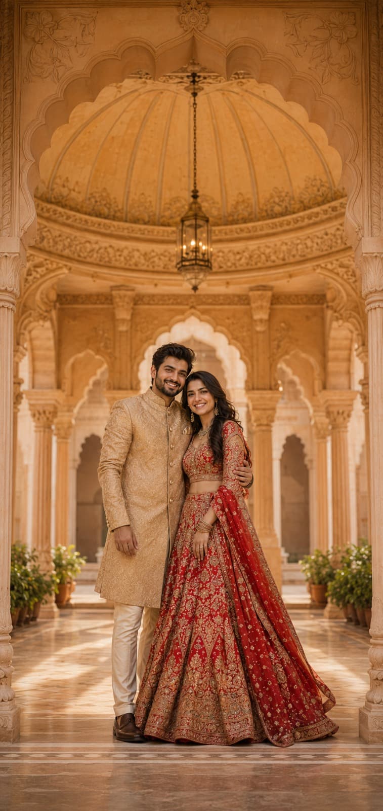 Bride and groom